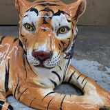Tiger in ceramic