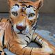 Tiger in ceramic