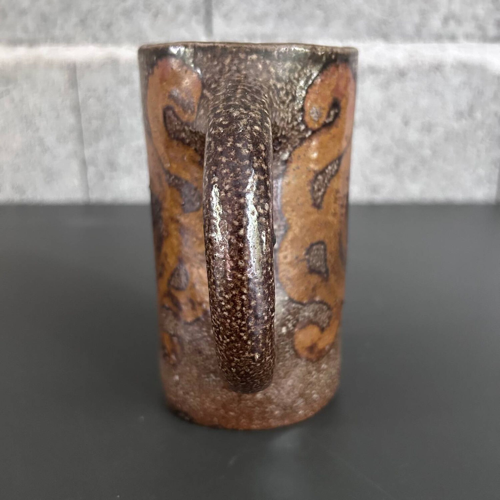 Pitcher signed Jean Claude Monange