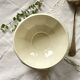 Old salad bowl in earthenware, French manufacture of Badonviller
