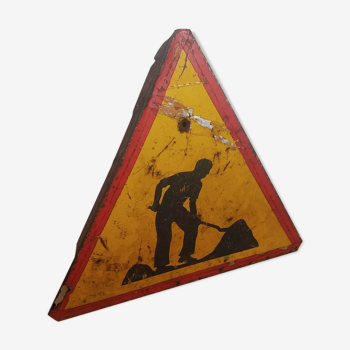 Old road sign