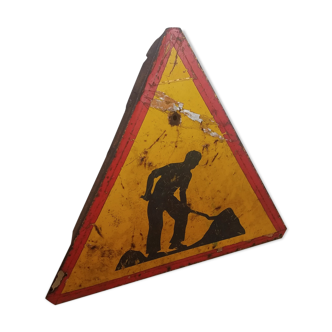 Old road sign