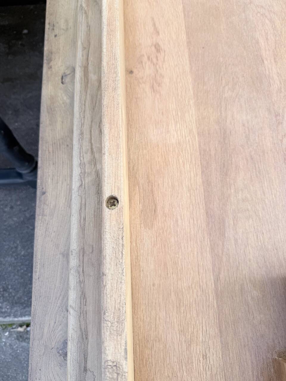 Oak farmhouse table 180cm