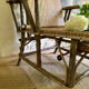 Chaise longue en rotin