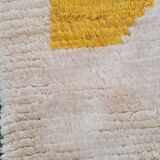 Handmade natural Berber rug 2.5x1.5 m