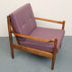1960s armchair in lilac