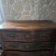 Antique Louis XV style commode – solid walnut