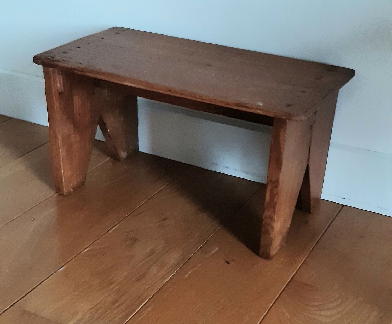 Small antique stool
