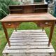 Antique solid wood desk