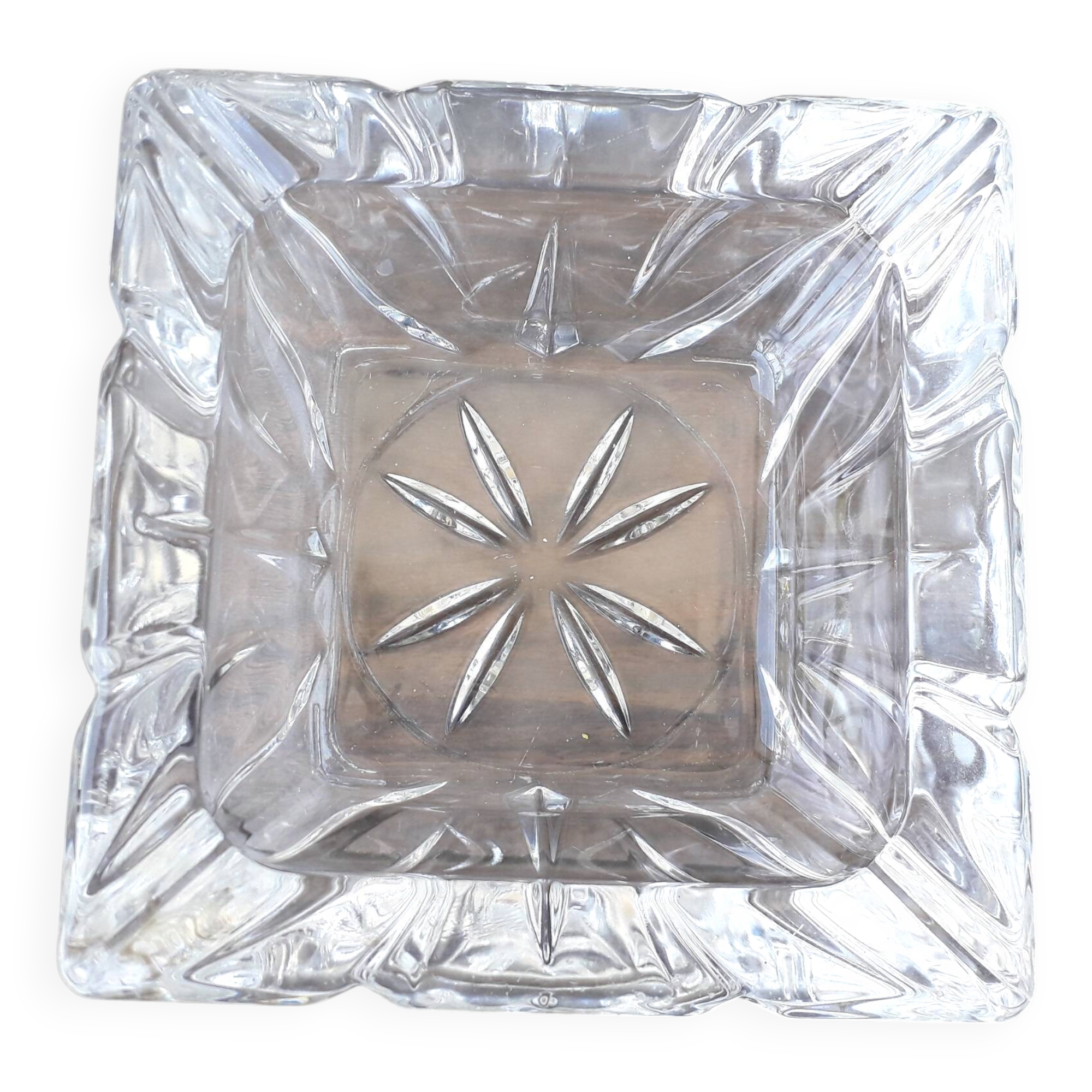 Cendrier en cristal
