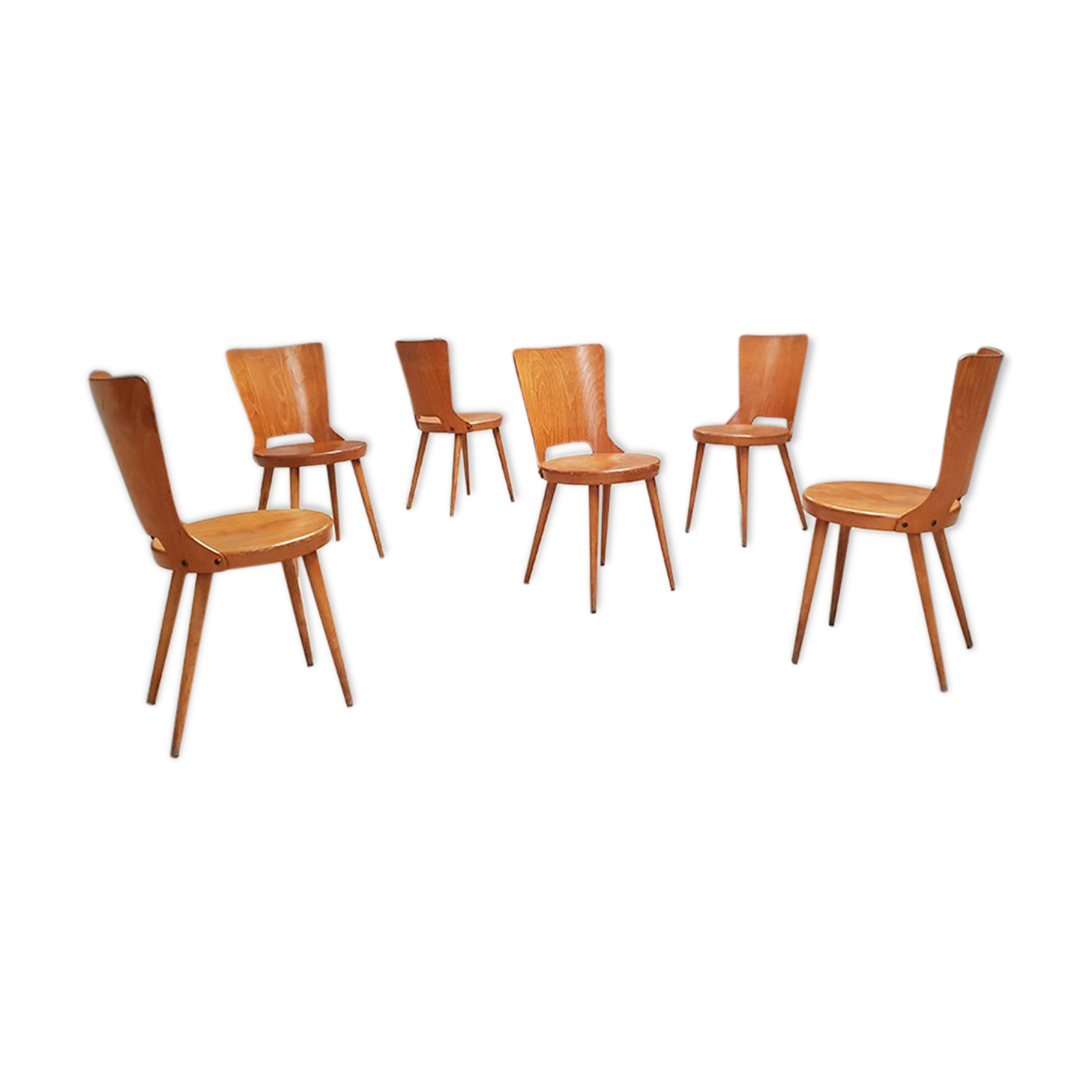 Set of 6 chairs Dove Baumann