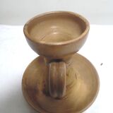 Candlestick in sandstone, cellar rat