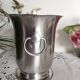 Jean Couzon stainless steel Champagne bucket, ice bucket, cooler