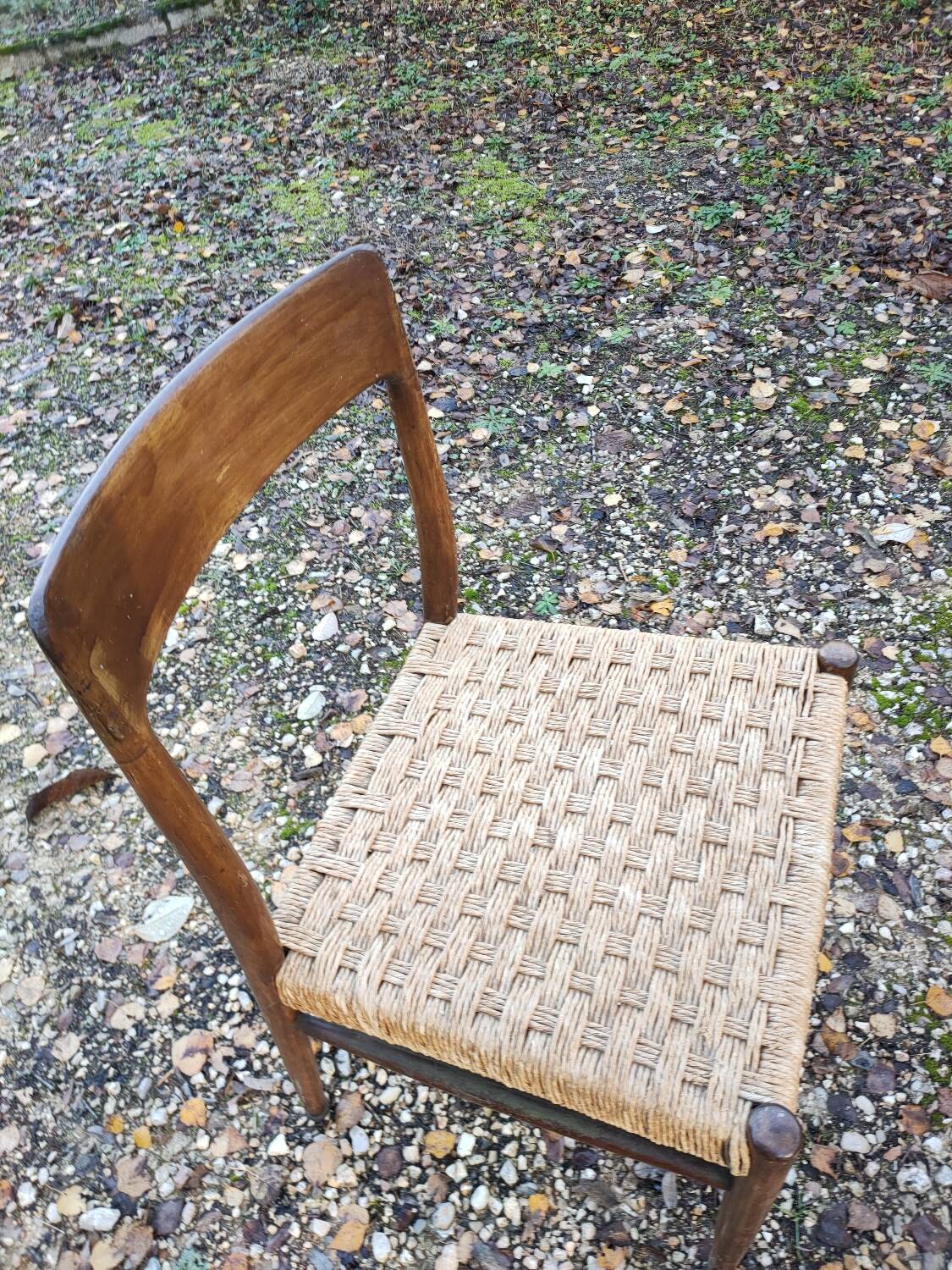 3 Scandinavian Moller chairs