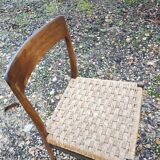 3 Scandinavian Moller chairs