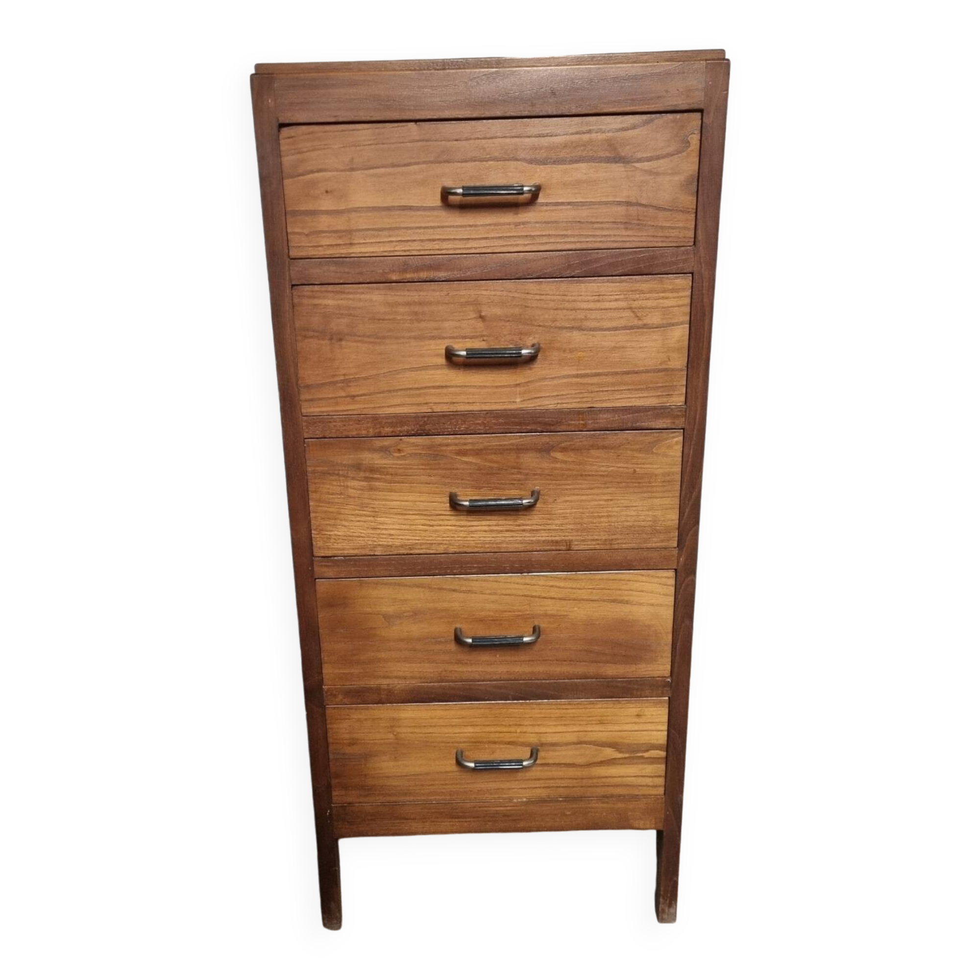 Chiffonnier, meuble 5 tiroirs
