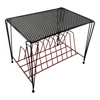 Small metal coffee table - Mathieu Matégot style, 50s/60s