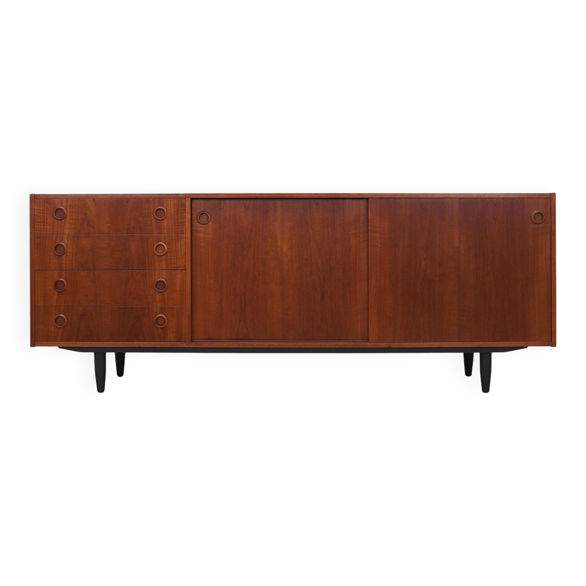 Teak sideboard, Danish design, 1970s, production: Denmark