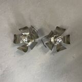 Flower wall lamps