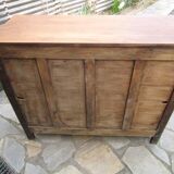 Old Parisian oak sideboard