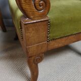Restoration armchairs with crosses