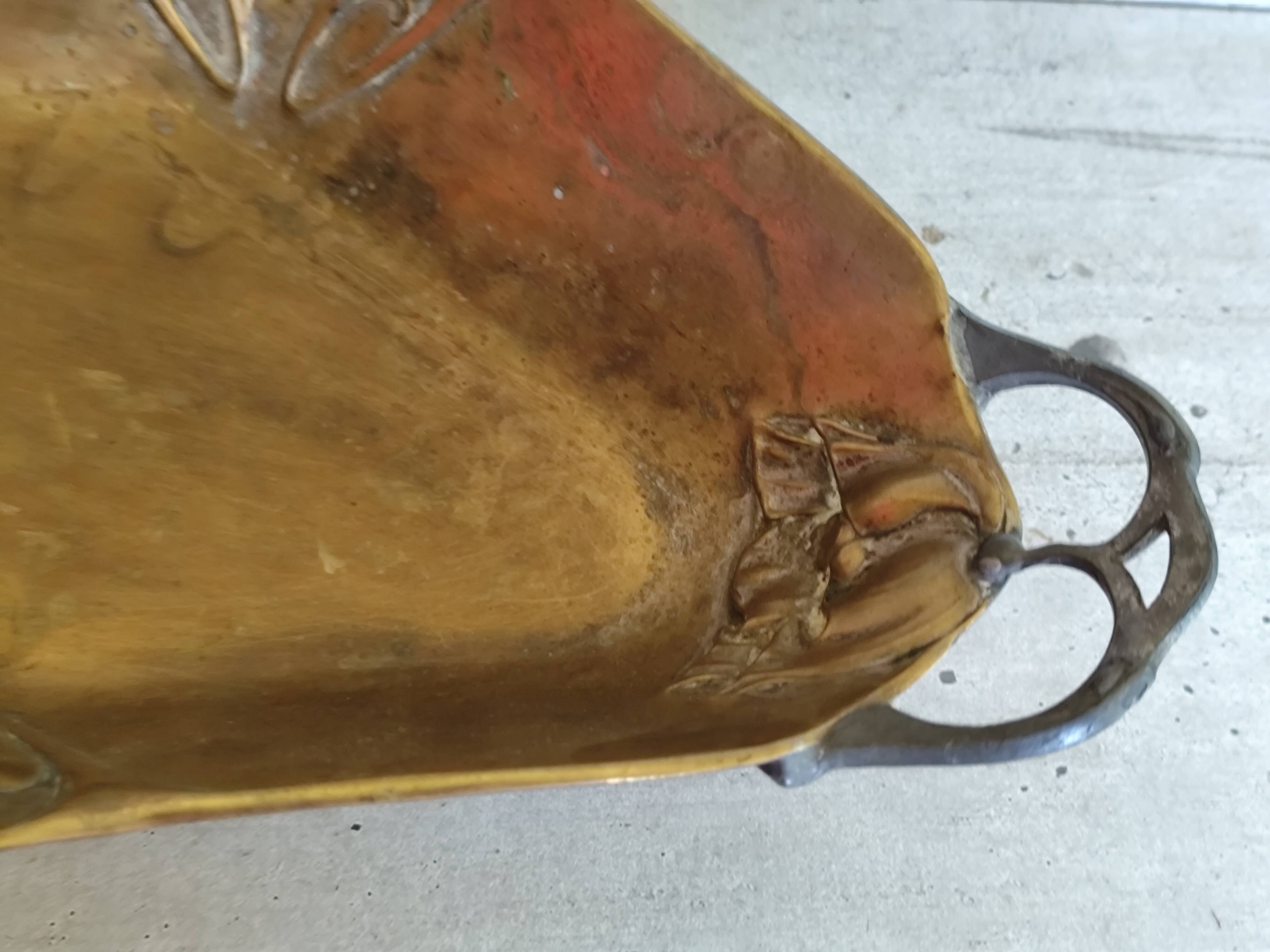 Art Nouveau bread basket