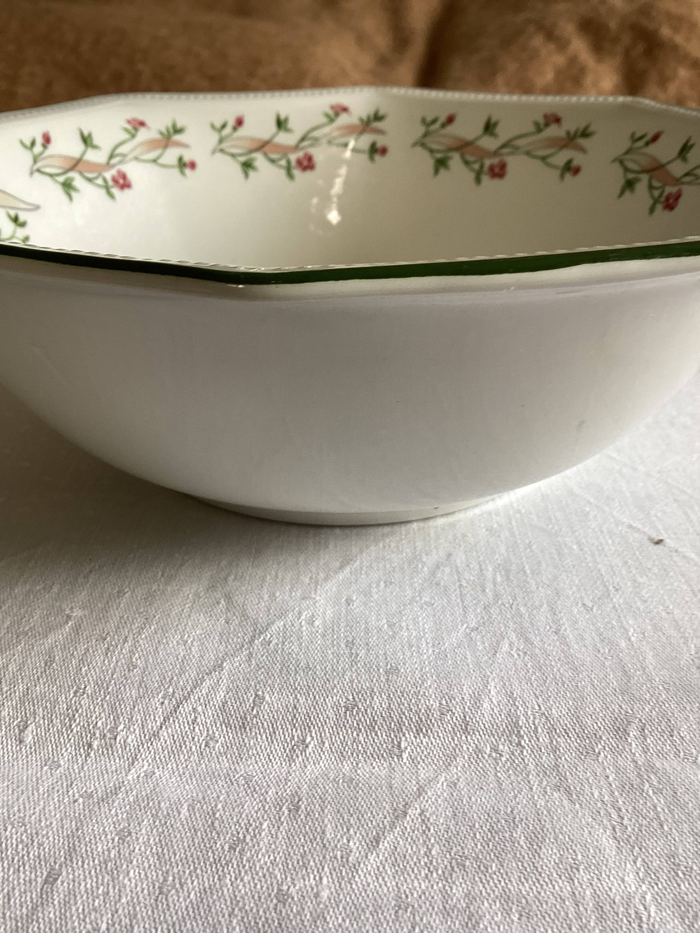 Johnson Brothers octagonal bowl dimensions: height - 7.5 cm -