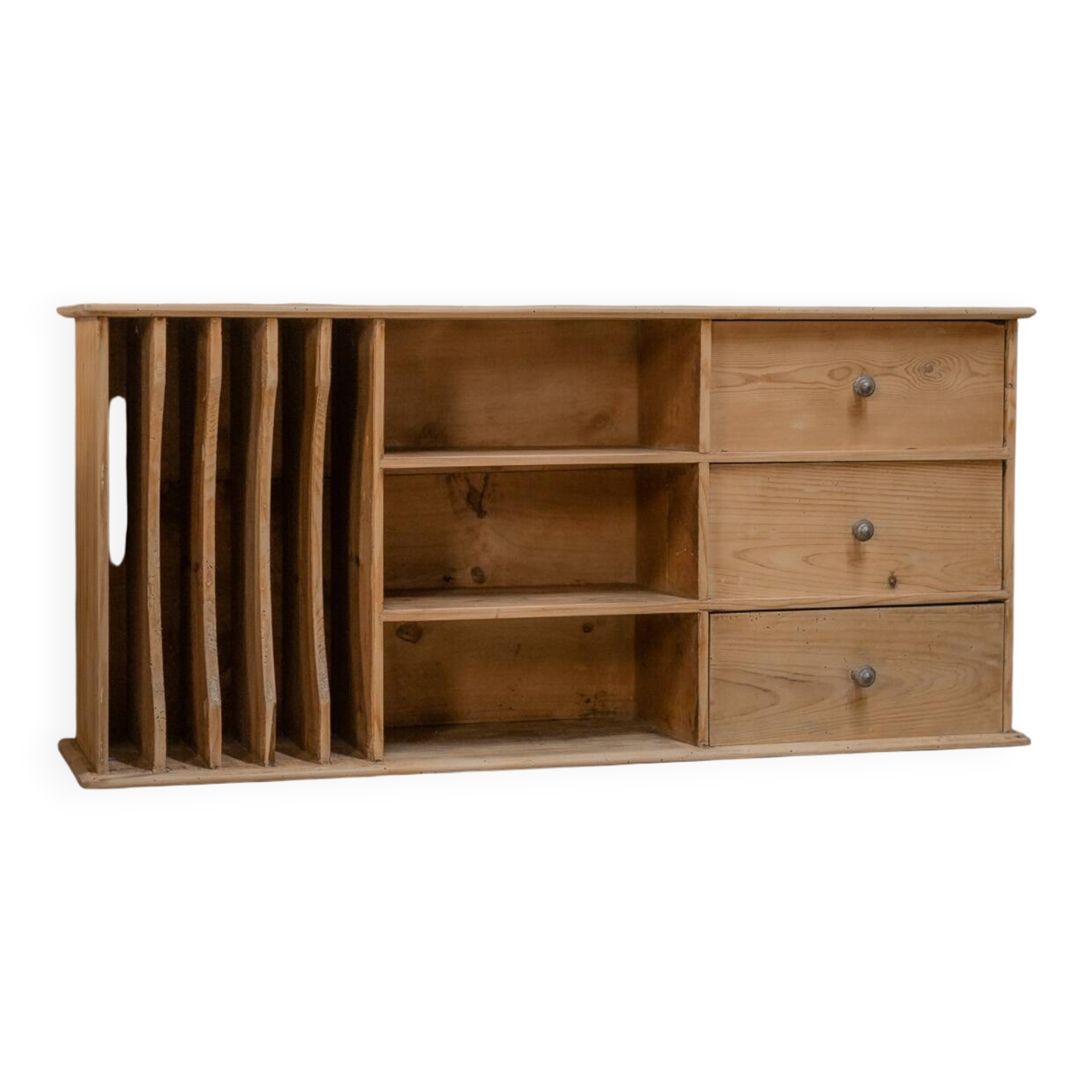 Vinyl record storage cabinet