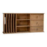 Vinyl record storage cabinet