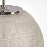 Large Murano ball pendant light by Doria, Germany, 1970s.
