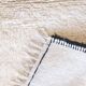 Tapis Blanc Beni Ouarain - 170 x 123 cm