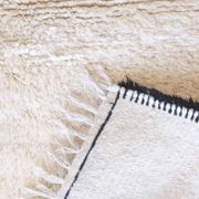 Beni Ouarain White Rug - 170 x 123 cm