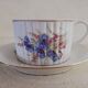 Limoges porcelain chocolate cup and saucer