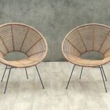 Pair of armchairs in the 1950