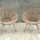 Pair of armchairs in the 1950
