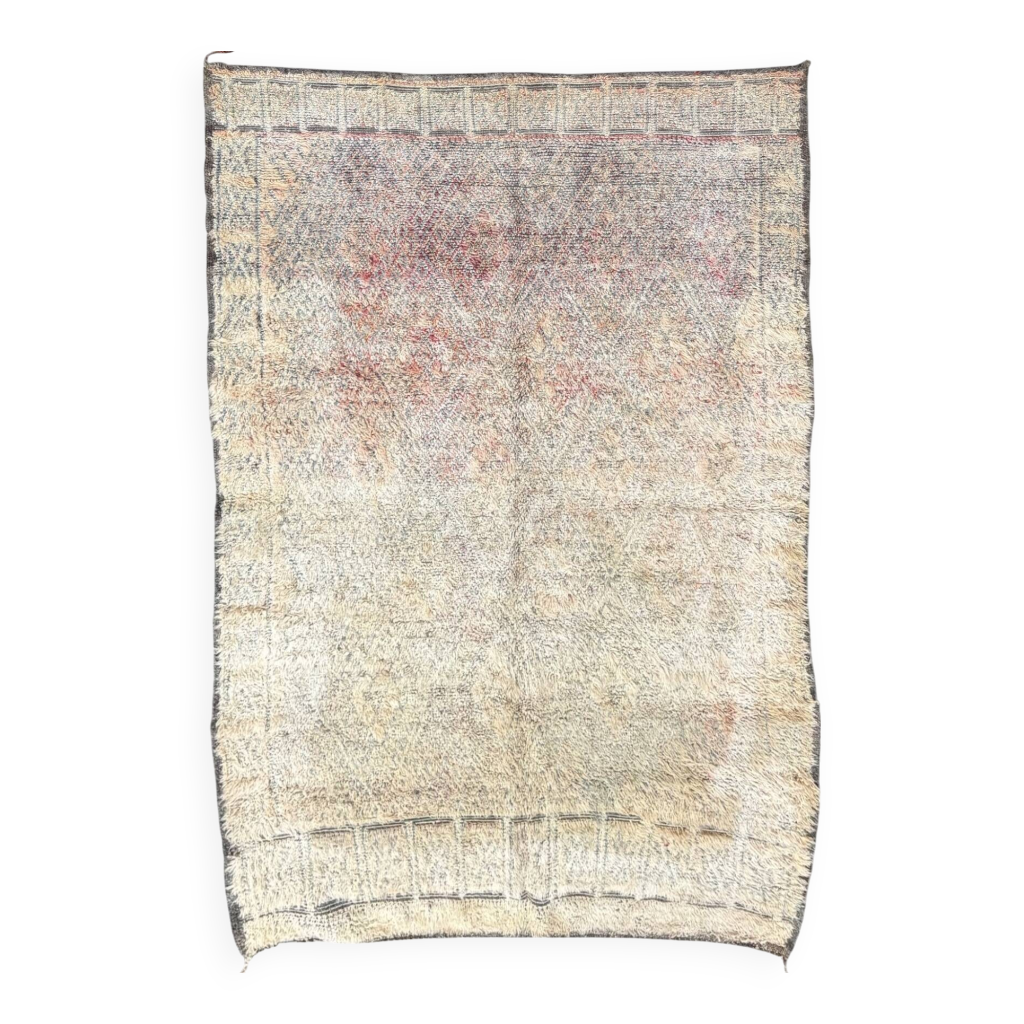 Vintage Moroccan Berber Rug from the 1980s