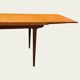 Scandinavian extendable dining table in Teak 1960