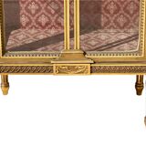 Louis XVI Style Gilded Wood Display Case