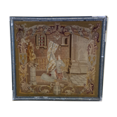 Antique french tapestry joan of arc, early 19th century