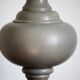 Pied de lampe en bois