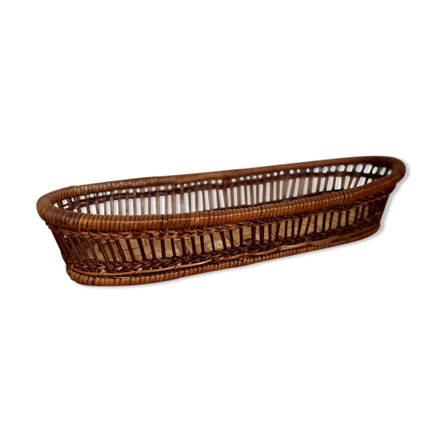 Vintage wicker basket
