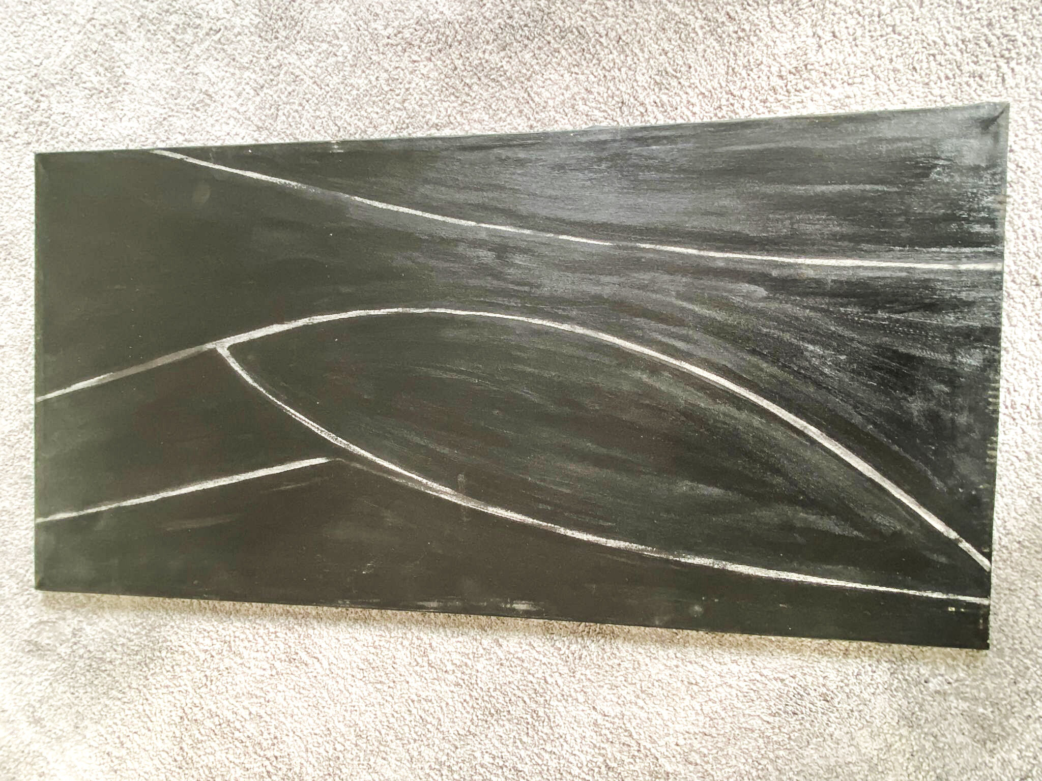 Oil on canvas by Marco Gradi, Italy 1980s