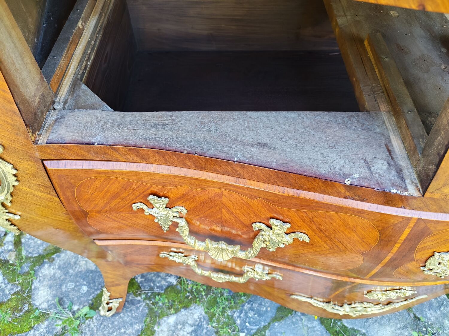 Louis XV style tomb commode