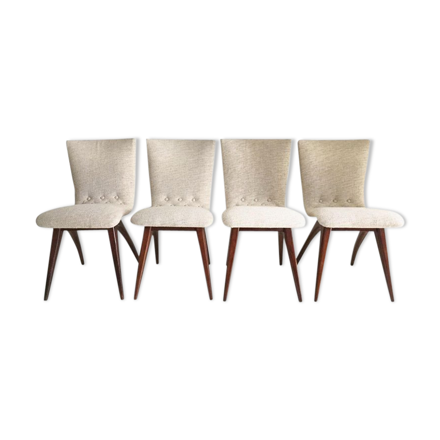 Four chairs, model Swing by CJ van Os Culemborg