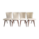 Four chairs, model Swing by CJ van Os Culemborg