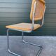 Set of 4 vintage Chairs model Cesca B32 designed by Marcel Breuer Design