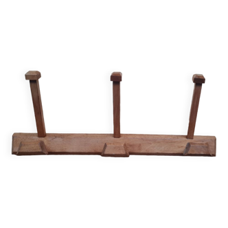 Wooden coat rack baumman