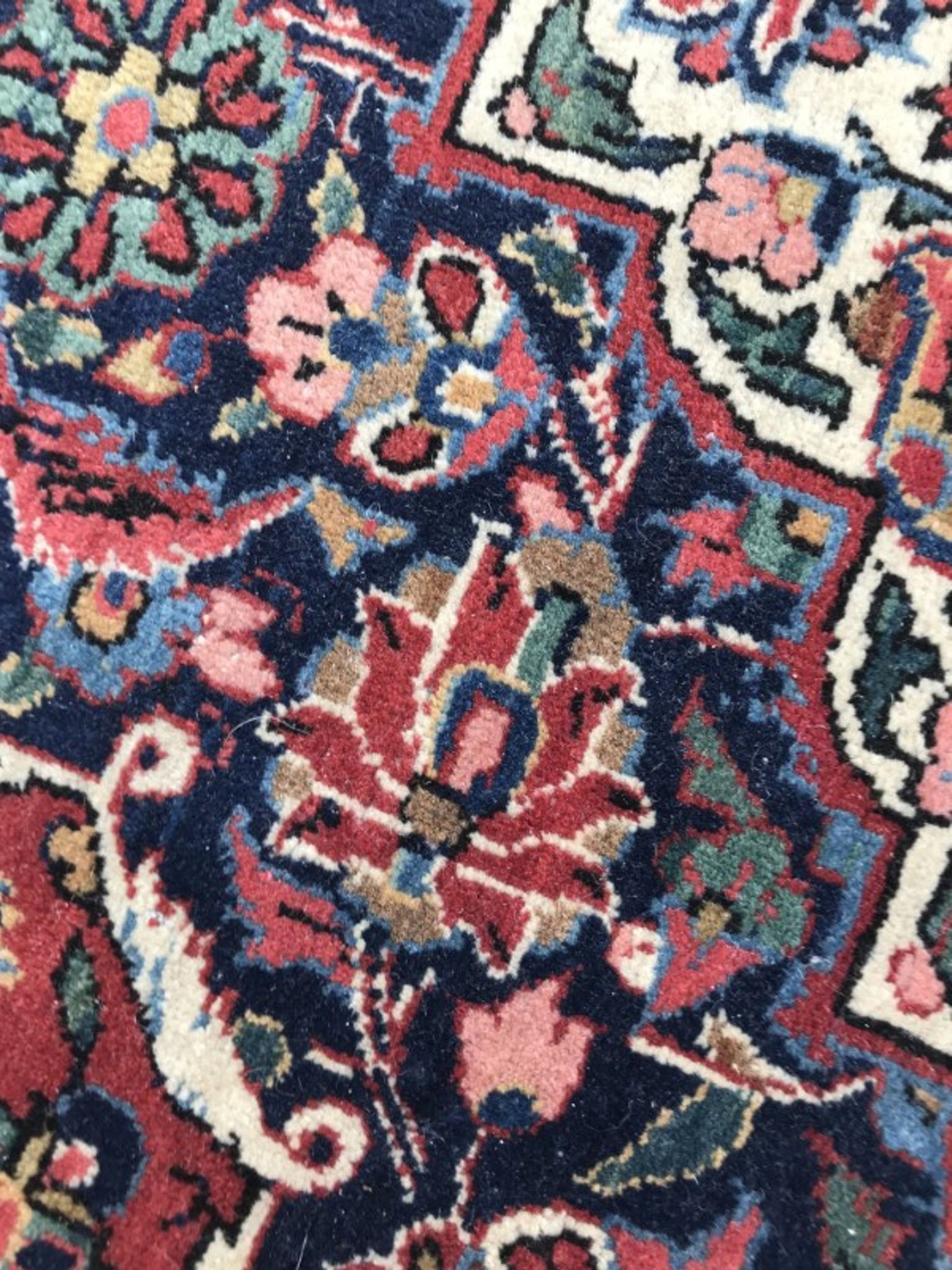 Tapis ancien Kashan Iran 135X198 CM