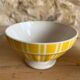 Lot de 2 anciens bols à facettes Digoin