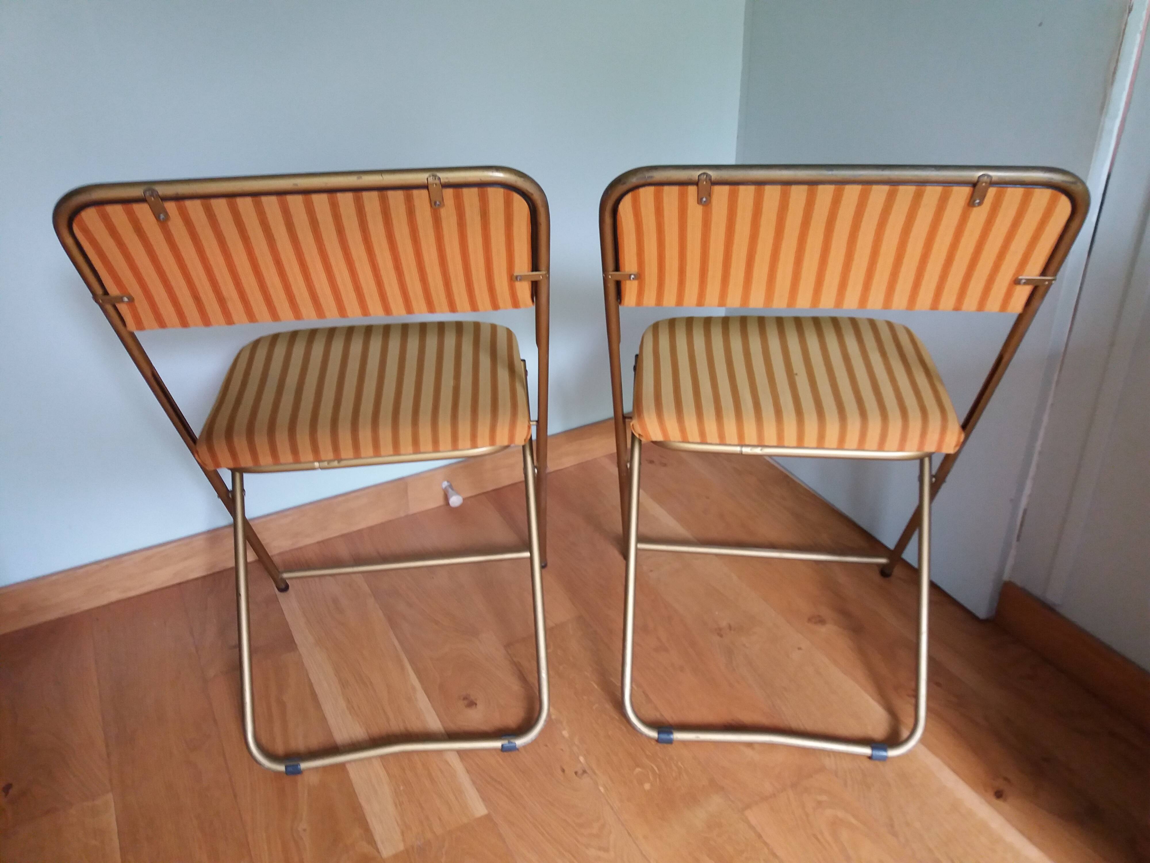 Lafuma folding chairs from the 70s